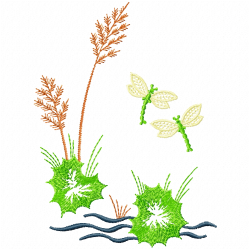 Flowers And Tree Embroidery Design 4 Flowers And Tree Embroidery Design 4